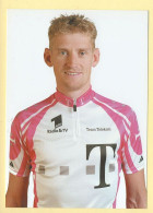Cyclisme : Rolf ALDAG - Equipe Deutsche Telekom 2000 (voir Scan Recto/verso) - Wielrennen