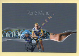 Cyclisme : René MANDRI – Equipe AG2R Prévoyance 2007 (voir Scan Recto/verso) - Wielrennen