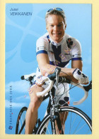 Cyclisme : Jussi VEIKKANEN - Equipe LA FRANCAISE DES JEUX 2006 (voir Scan Recto/verso) - Cycling