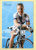 Cyclisme : Jussi VEIKKANEN - Equipe LA FRANCAISE DES JEUX 2006 (voir Scan Recto/verso) - Cyclisme