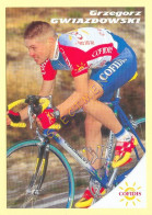 Cyclisme : Grzegorz GWIAZDOWSKI - Equipe Cofidis 1998 - Cyclisme