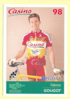 Cyclisme : Fabrice GOUGOT - Equipe CASINO 1998 - Wielrennen