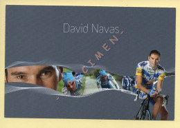 Cyclisme : David NAVAS – Equipe AG2R Prévoyance 2007 (voir Scan Recto/verso) - Radsport