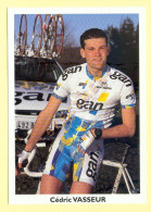 Cyclisme : Cédric VASSEUR - Equipe GAN 1998 - Cyclisme