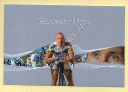 Cyclisme : Alexandre USOV – Equipe AG2R Prévoyance 2007 (voir Scan Recto/verso) - Radsport