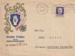 LETTERA 1942 C.50 TIMBRO VERONA (XT3990 - Marcofilía