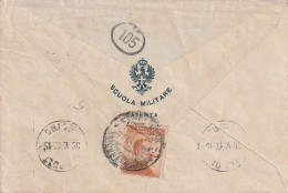 LETTERA 1917 C.20 SCUOLA MILITARE CASERTA (XT3955 - Marcofilía