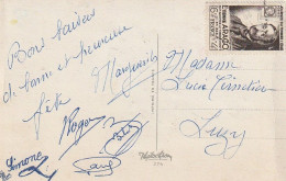 CARTOLINA 1948 6+4 FRANCIA (XT3850 - Covers & Documents