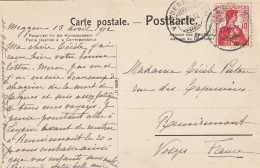 CARTOLINA SVIZZERA 1912 10 (XT3842 - Cartas & Documentos