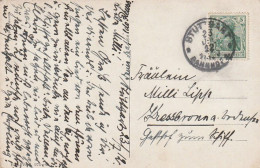 CARTOLINA 1915 5 DEUTSCHE REICH TIMBRO STUTTGART (XT3831 - Lettres & Documents