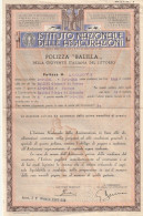 POLIZZA BALILLA ISTITUTO NAZIONALE ASSICURAZIONI 1941 (XT3812 - Italië