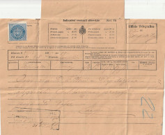 TELEGRAMMA 1889 (XT3781 - Marcofilía