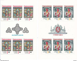 TCHECOSLOVAQUIE 1987 Château De Prague Yvert 2720-2721, Michel 2909-2910 KB NEUF** MNH Cote 12 Euros - Ongebruikt