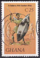 Ghana Marke Von 1987 O/used (A5-12) - Ghana (1957-...)