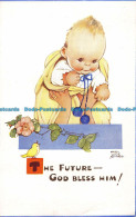 R040410 The Future God Bless Him. Mabel Lucie Attwell. Valentine. No 1500 - World