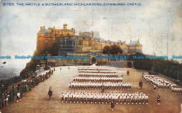 R041331 The Argyle And Sutherland Highlanders. Edinburgh Castle. Photochrom. Cel - World