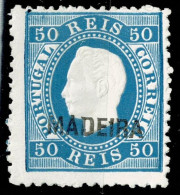 Madeira, 1885, # 28 Dent. 12 1/2, Reprint, MNG - Madeira