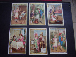Original Old Cards Chromos Liebig  S 263 Scènes Enfantines Complet - Liebig
