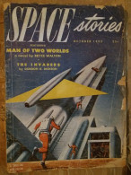 C1 SPACE STORIES 1 1952 SF Pulp EMSH Bryce WALTON Gordon DICKSON St Clair DeFord Port Inclus France - Science Fiction