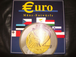 Coffret Euro Münz-Entwürfe Pièce Monnaie Essai Privé Spécimen Czech Ungarn Malta Poland Slovenia Estonia Cyprus Coin Set - Private Proofs / Unofficial