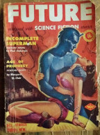 C1 FUTURE SCIENCE FICTION # 2 1951 UK BRE SF Pulp LUROS Finlay ANDERSON Del Rey Port Inclus France - Vóór 1950