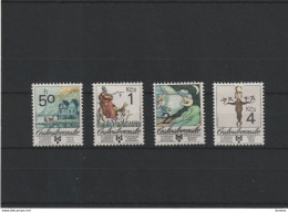 TCHECOSLOVAQUIE 1989 LIVRES POUR ENFANTS Yvert 2814-2817, Michel 3013-3016 NEUF** MNH Cote 2,50 Euros - Nuevos