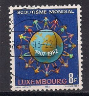 LUXEMBOURG     N°   1011  OBLITERE - Used Stamps