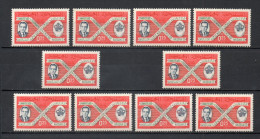 MAROC N°  499  DIX EXEMPLAIRES  NEUF SANS CHARNIERE  COTE 7.00€    ROI HASSAN II - Morocco (1956-...)