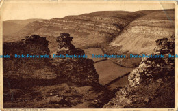 R041427 Llangollen From Dinas Bran. Photochrom. No 4576 - World