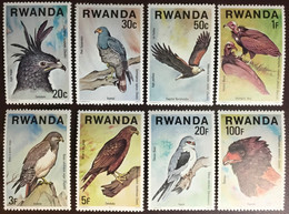 Rwanda 1977 Birds Of Prey MNH - Aigles & Rapaces Diurnes