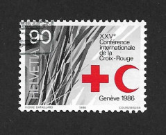 Schweiz Switzerland Helvetia 1986 ⊙ Mi 1330 Sc 802 Zu 730 Yt 1259 Red Cross & Red Crescent.. - Usados