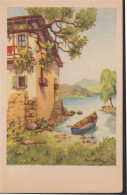 CARTOLINA : PAESAGGI - Graziosa Carta Fantasy Italiana  - Ediz. Cecami .nv. - Andere & Zonder Classificatie