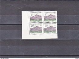 TCHECOSLOVAQUIE 1991 KRIVAN Bloc De 4 Yvert 2893, Michel 3092 NEUF** MNH Cote 6 Euros - Unused Stamps