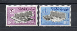 MAROC N°  501 + 502    NEUFS SANS CHARNIERE  COTE 1.50€    SANTE OMS - Maroc (1956-...)