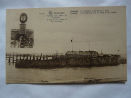 CPA BELGIQUE - ZEEBRUGGE : Le Vindictive Coulé - Guerre 1914-18