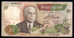 659-Tunisie 10 Dinars 1986 D22 - Tunisie