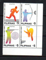 OLYMPICS - PHILIPPINES -  2000 SYDNEY OLYMPICS SET OF 4 MINT NEVER HINGED - Estate 2000: Sydney