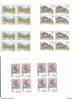 TCHECOSLOVAQUIE 1992 PATRIMOINE 3 FEUILLES Yvert 2925-2927, Michel 3126-3128 KB NEUF** MNH Cote Yv 120 Euros - Neufs