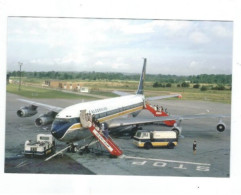 POSTCARD   PUBL BY FLIGHTPATH   LIM EDITITION OF 250 BRITISH CALEDONIAN  BOEING 707   CARD NO FP205 - 1946-....: Era Moderna