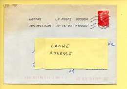 Oblitération Mécanique : FRANCE LA POSTE – 38395A Du 17/06/2009 (voir Timbre) - Mechanical Postmarks (Other)