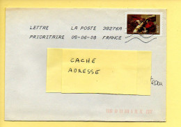 Oblitération Mécanique : FRANCE LA POSTE – 38276A Du 09/06/2008 (voir Timbre) - Sellado Mecánica (Otros)