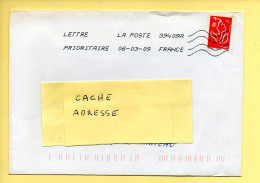 Oblitération Mécanique : FRANCE LA POSTE – 39409A Du 06/03/2009 (voir Timbre) - Maschinenstempel (Sonstige)