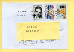 Oblitération Mécanique : FRANCE LA POSTE – 25759A Du 31/03/2011 (voir Timbre) - Maschinenstempel (Sonstige)