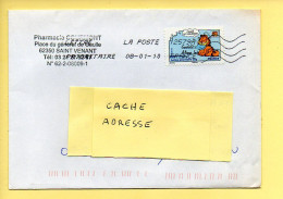 Oblitération Mécanique : FRANCE LA POSTE – 12579A Du 08/01/2010 (voir Timbre) - Oblitérations Mécaniques (Autres)