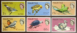 Mauritius 1968 Birds Colour Change Definitives Set MNH - Sonstige & Ohne Zuordnung