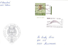 Estonia:Special Cancellation Estonian XXII Song Festival 02.07.1994 - Estonia