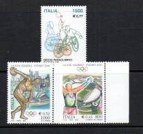 OLYMPICS - ITALY -  2000 SYDNEY OLYMPICS SET OF 2 + PARALYMPICS MINT NEVER HINGED Sg Cat £12.50 - Sommer 2000: Sydney