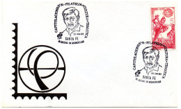 Carta Con Matasellos Commemorativo De  Capitulaciones Santa Fe - Storia Postale