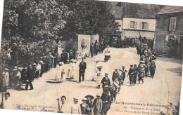 Bourg D'ARFEUILLES (Allier) - Fête Patronale - Procession Du 15 Août - Café Du Commerce - Voyagé 1906 (2 Scans) - Autres & Non Classés