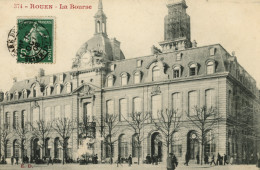 ROUEN - La Bourse - Animé - Rouen